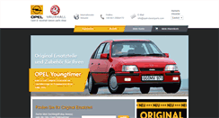 Desktop Screenshot of opel-classicparts.de